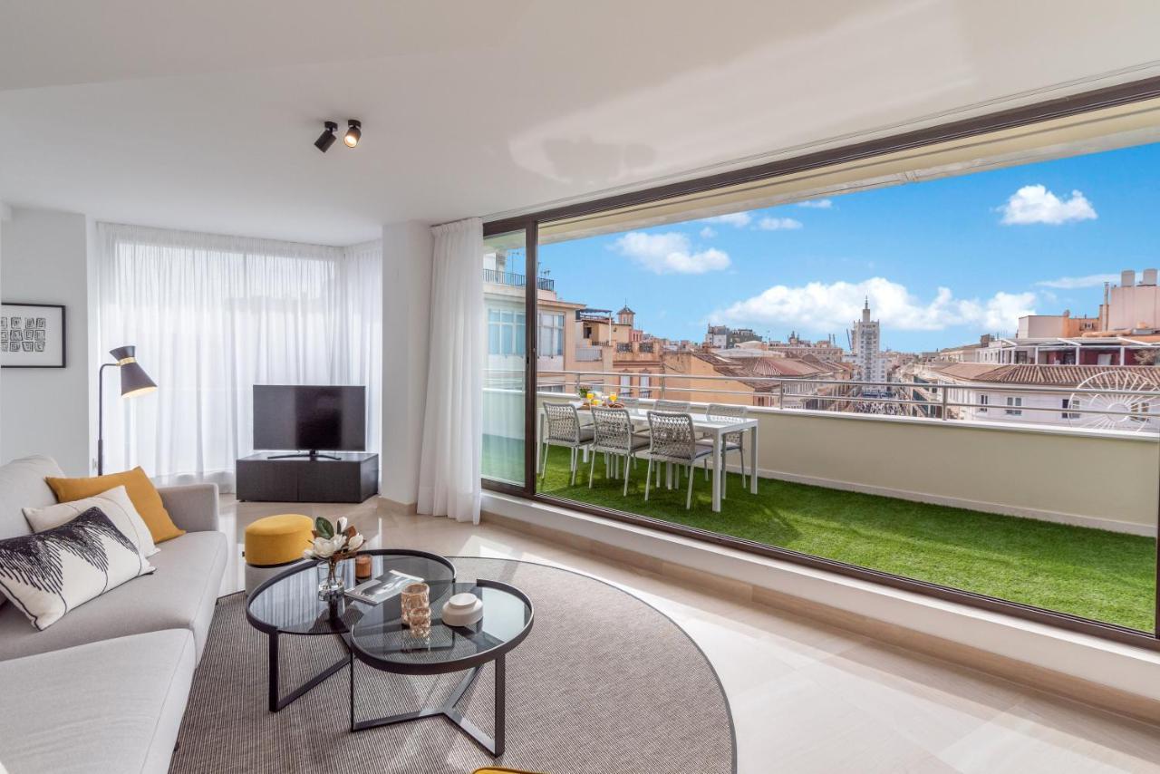 Exclusive Penthouse & Terrace By Ele Apartments Malaga Exterior photo