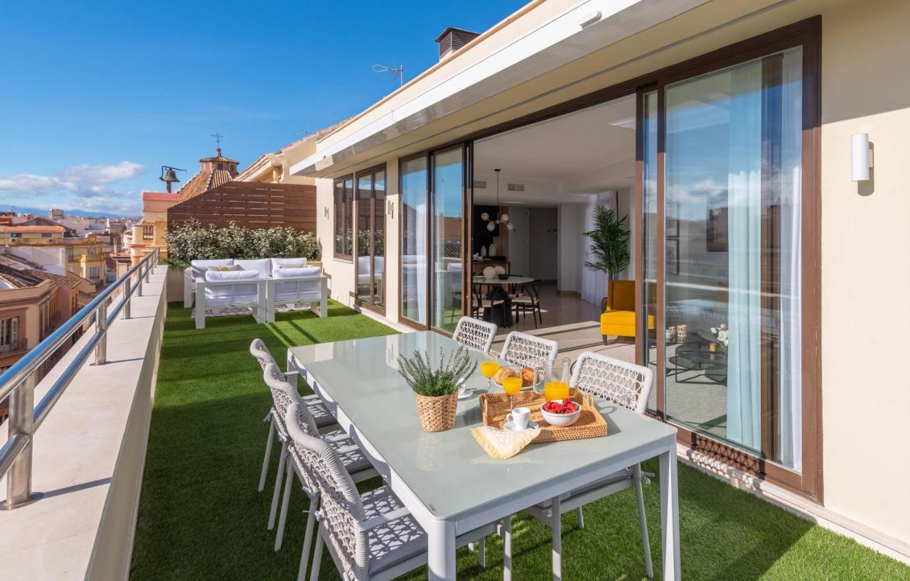 Exclusive Penthouse & Terrace By Ele Apartments Malaga Exterior photo